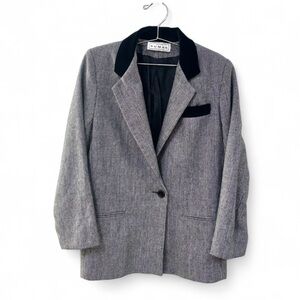 VINTAGE Pierre Dumas Gray Blazer | Vintage | Professional
